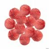 Best Pirce 🧨 10" Red Bandana Hanging Paper Lanterns – 12 Pc. ⌛
