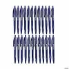 Hot Sale 🎉 Personalized Blue Retractable Pens - 24 Pc. ⭐