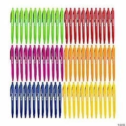 Coupon 🛒 Personalized Solid Color Retractable Pen Assortment - 72 Pc. 💯
