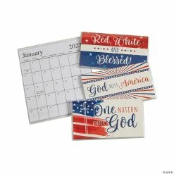 Coupon 🤩 2022 - 2023 God Bless America Pocket Calendars - 12 Pc. 😉