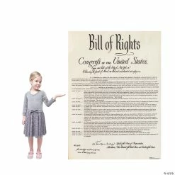 New 💯 Bill of Rights Lifesize Cardboard Stand-Up 🤩