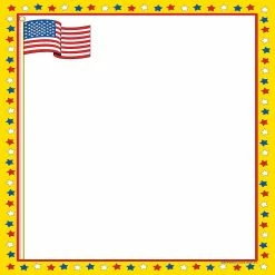 Wholesale 🌟 Creative Shapes Etc. - Designer Paper - Patriotic (50 Sheet Package) 🥰