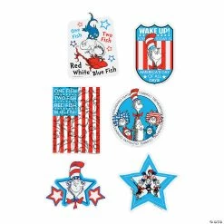 Deals 🎁 Dr. Seuss™ Patriotic Cutouts - 6 Pc. 😍