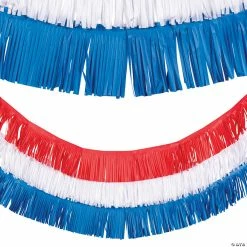 Best Sale 😍 Patriotic Fringe Garland - 3 Pc. 😍