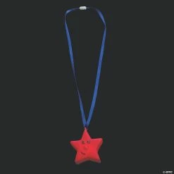 Coupon ๐ Patriotic Light-Up Star Breakaway Lanyards - 12 Pc. โจ