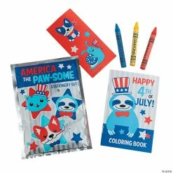 Best Pirce 🔥 Patriotic Stationery Sets - 12 Pc. ⭐