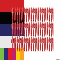 Cheap 🔥 Personalized Solid Color Retractable Pens - 72 Pc. 🎁