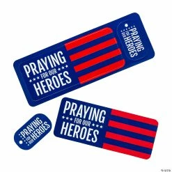 Hot Sale 👏 Praying for Our Heroes Bookmarks & Keychain Tags - 24 Pc. 🤩