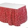 Best Pirce 🤩 Red Bandana Print Table 👗 Skirt 👏