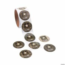 Flash Sale 🌟 U.S. Army® Sticker Roll - 100 Pc. ⭐